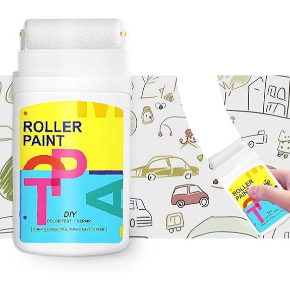 white wall touch up