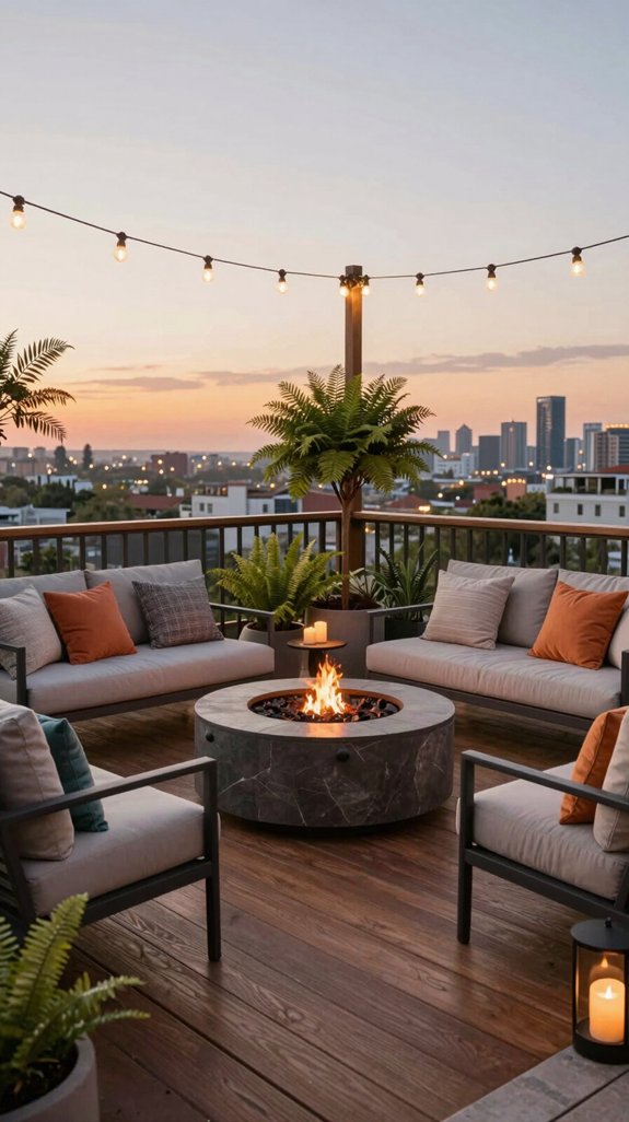 year round outdoor fire pit