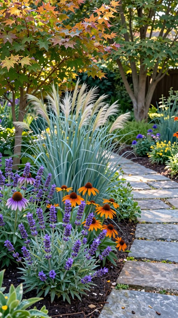 year round perennial garden