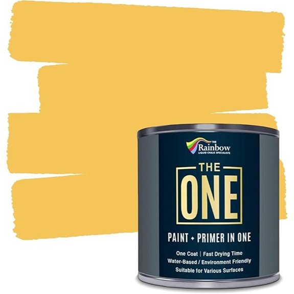 yellow satin paint primer