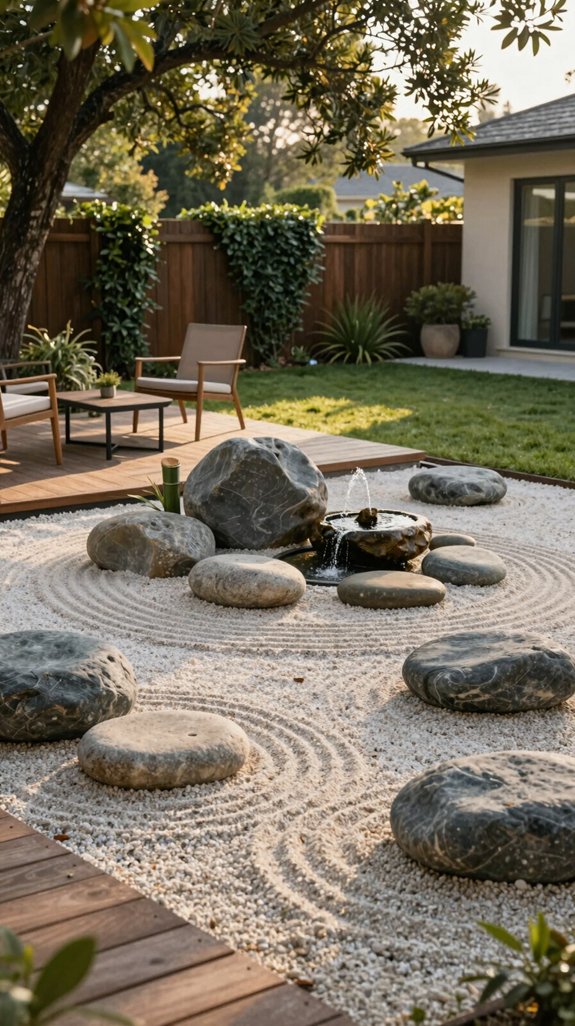 27 Backyard Ideas to Upgrade Your Outdoor Living Space 21 zen rock garden oasis