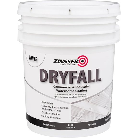 15 Moisture‑Resistant Interior Wall Paints That Defy Dampness and Delight Your Home 14 zinsser dryfall waterborne coating flat white