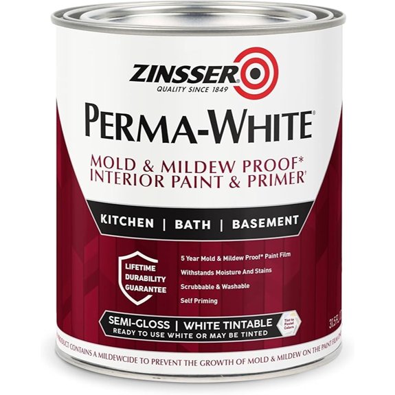 7 Must-Have Wipeable Interior Wall Paints for Spotless Living 4 zinsser semi gloss white paint