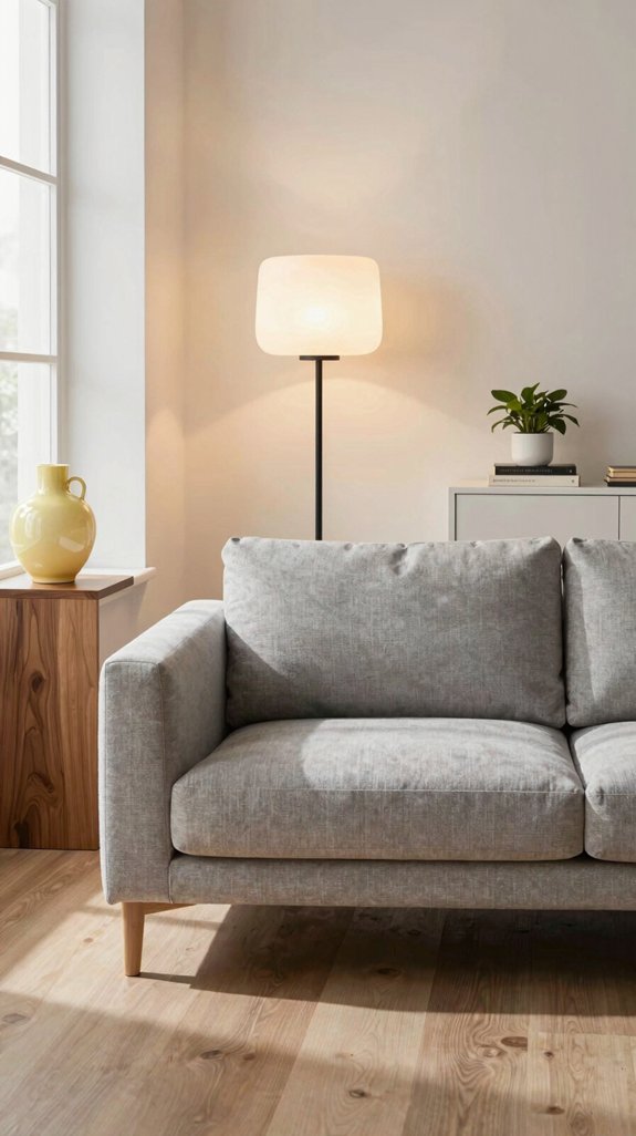 airy muted wall pairing
