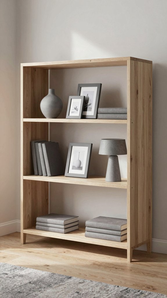 Ash Wood Color Combinations for Light and Contemporary Interiors 15 ash shelving with gray d cor