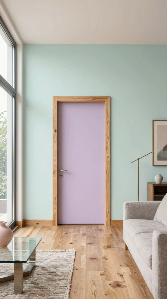 Ash Wood Color Combinations for Light and Contemporary Interiors 18 ash trim with pastel doors