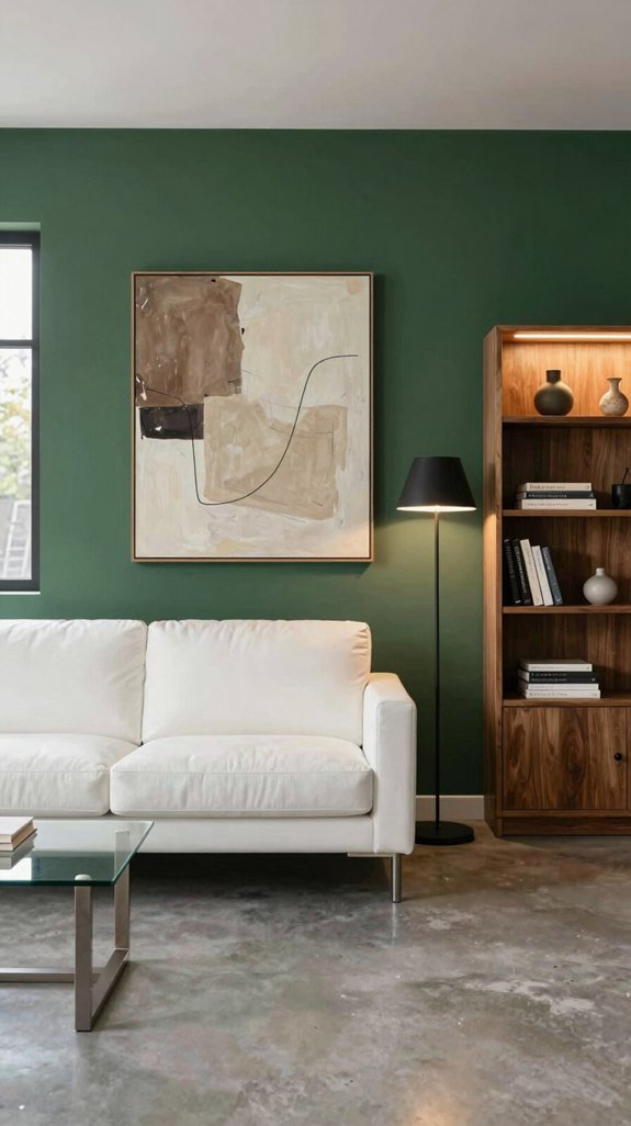 Dark Green Walls: Color Combinations That Feel Bold and Grounded 15 avoid neutrals balance contrast