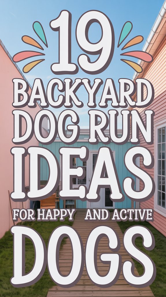 19 Backyard Dog Run Ideas for Happy and Active Dogs 1 backyard dog run ideas