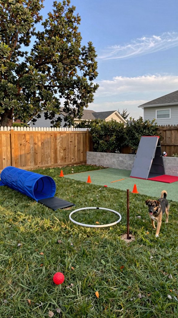 backyard dog run ideas