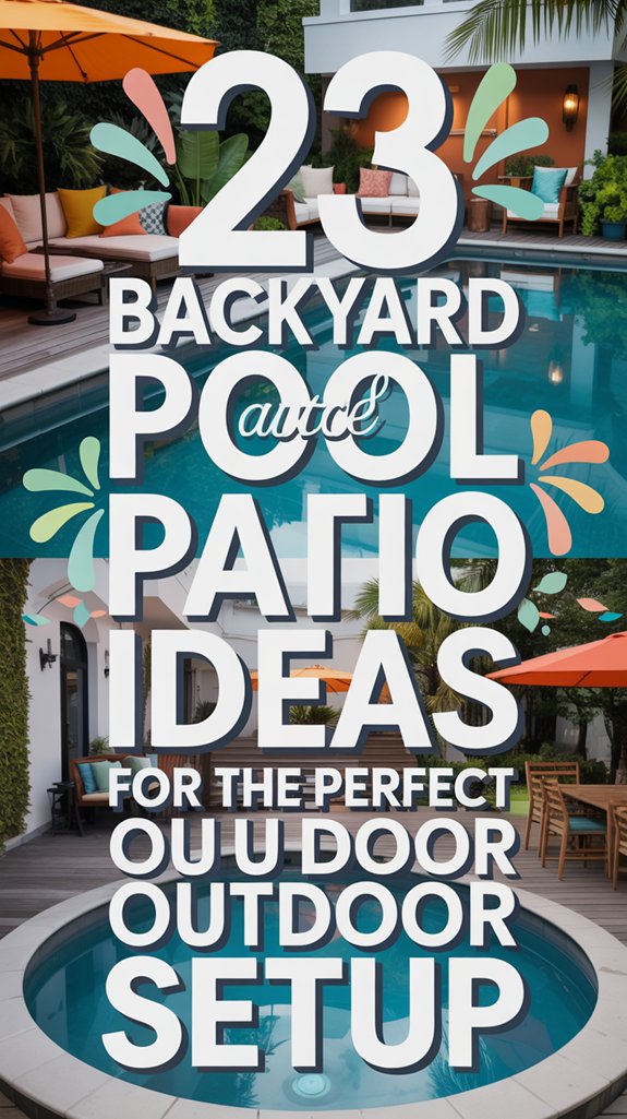 backyard pool patio ideas