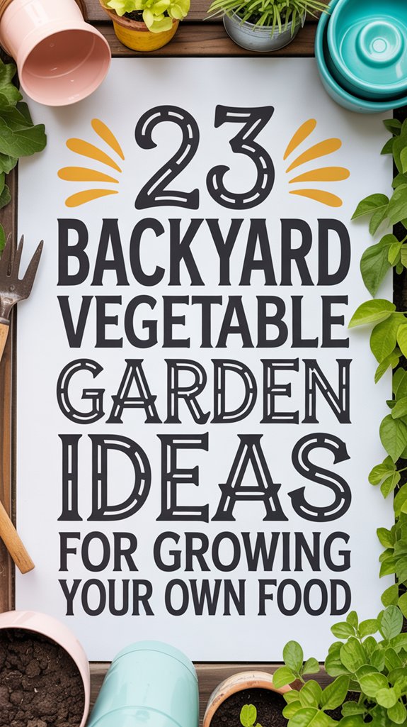 backyard vegetable garden ideas