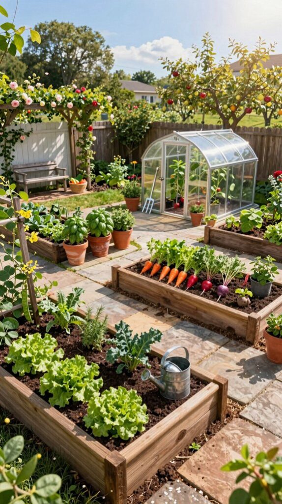 backyard vegetable garden ideas