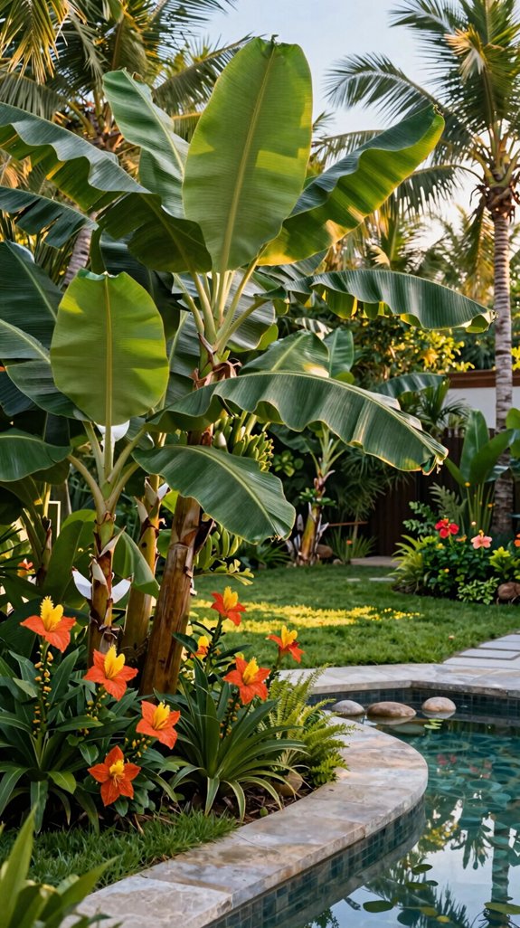banana bird of paradise tropical combo