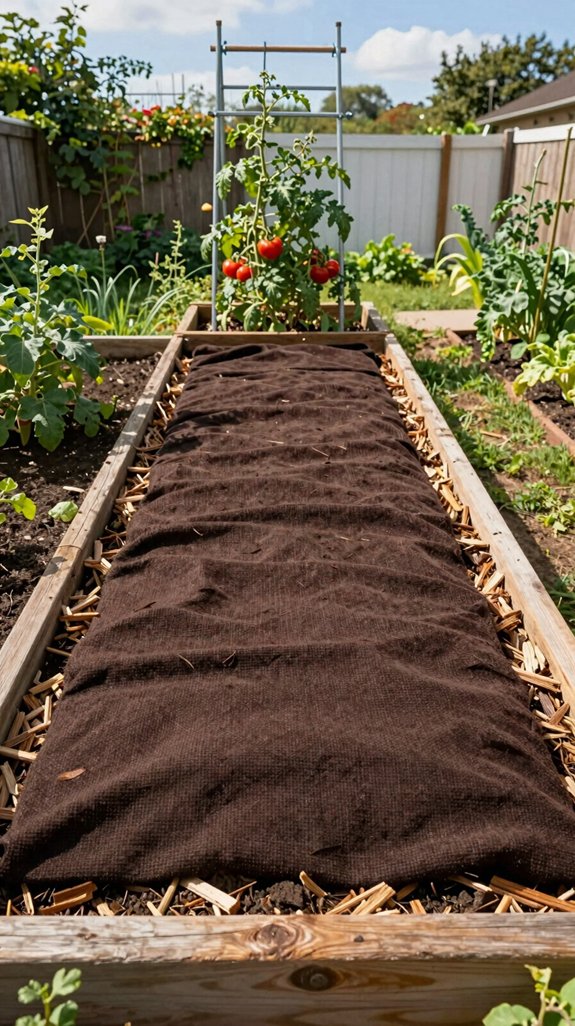 biodegradable mulching for moisture retention