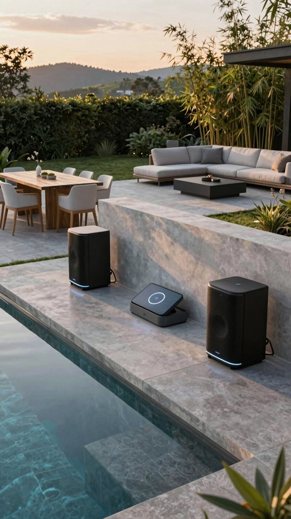 bluetooth zone outdoor audio system