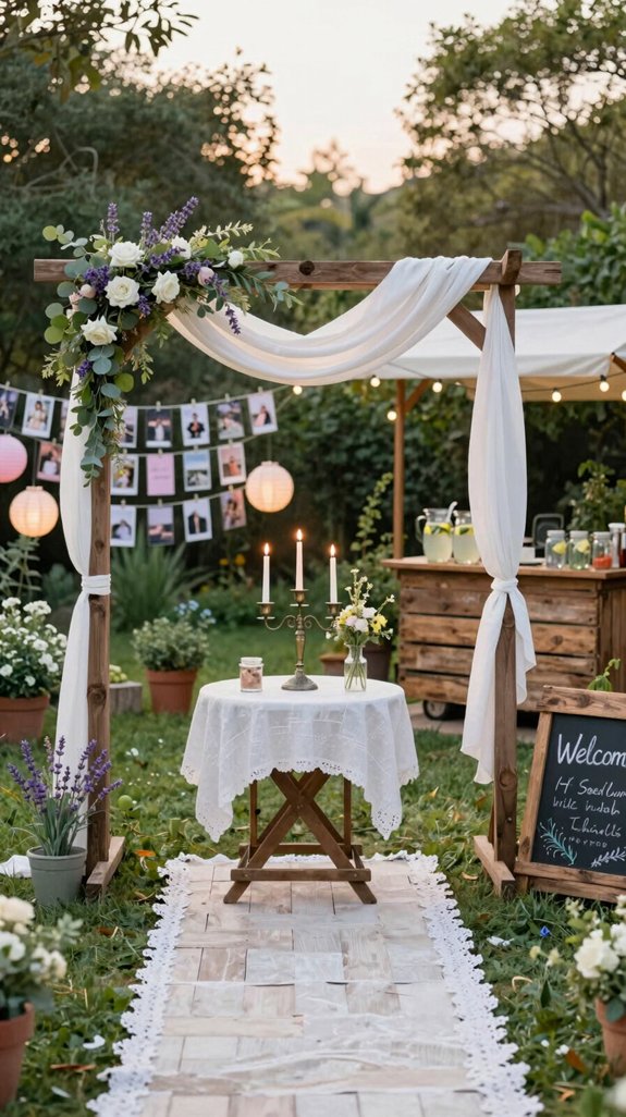 budget friendly backyard wedding ideas