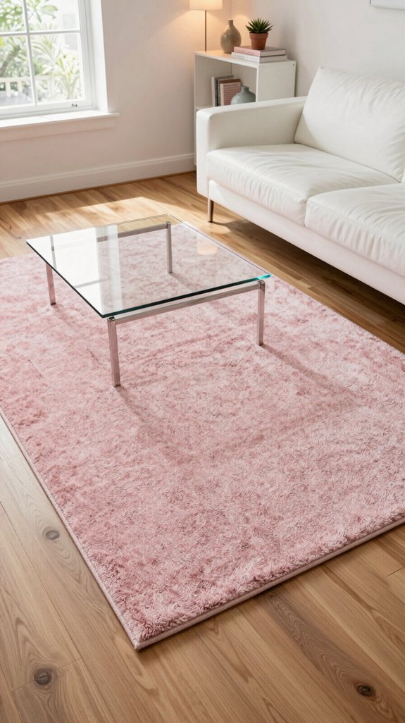 calamine inspired flooring accents