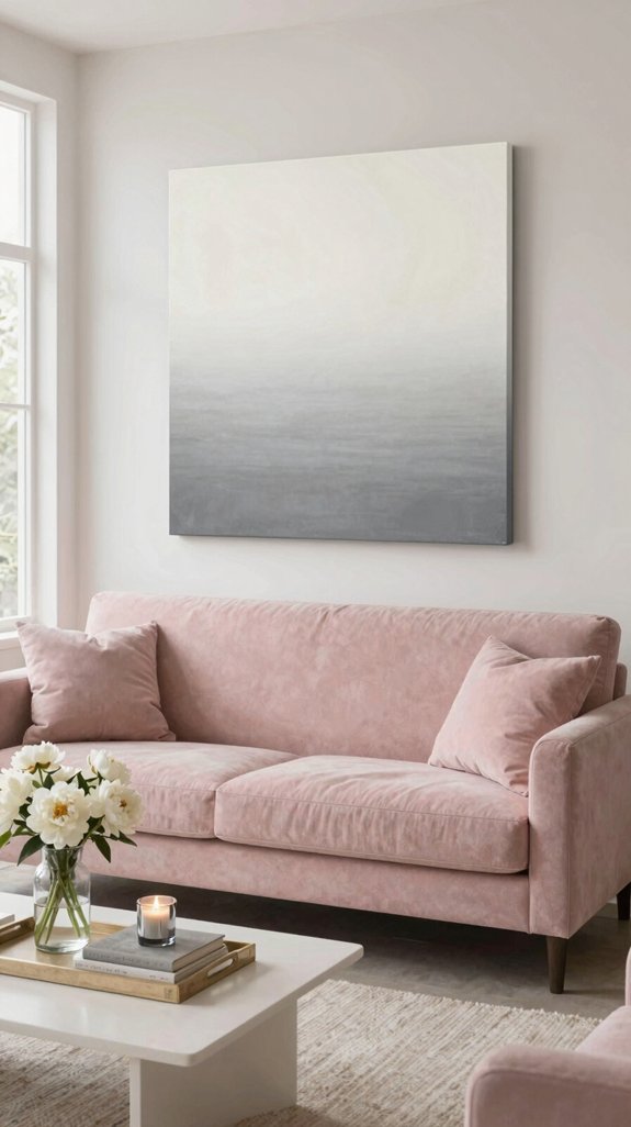 calamine with warm neutrals