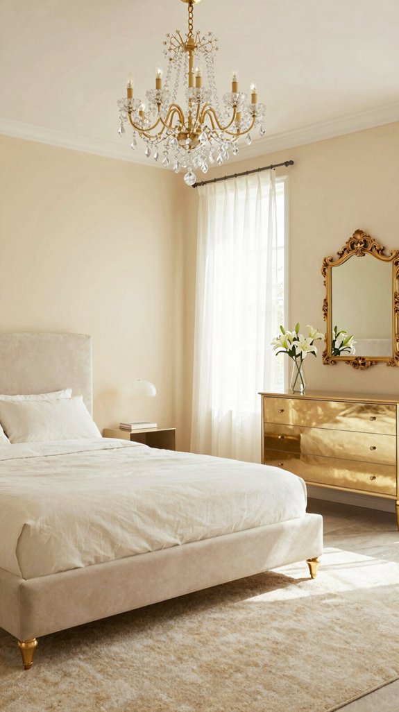 champagne gold refined sparkle