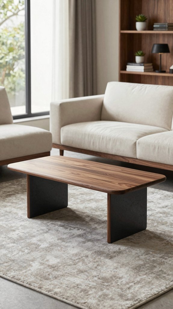 Walnut Furniture Color Combinations That Feel Elegant and Balanced 11 charcoal walnut modern elegance