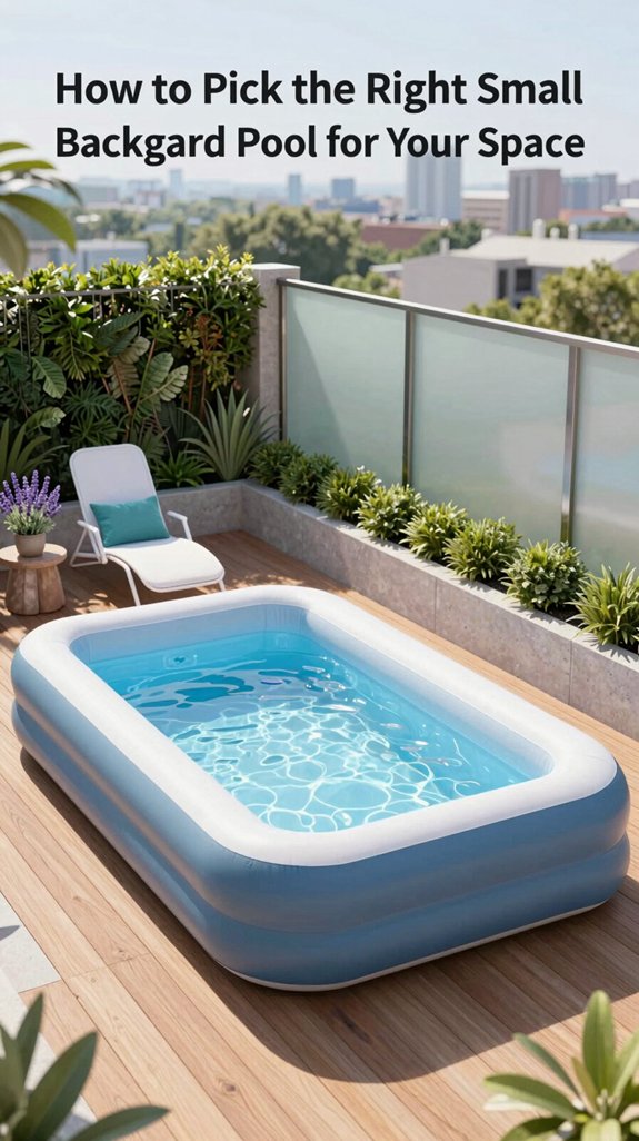 19 Small Backyard Pool Ideas for Compact Outdoor Spaces 3 choose compact flexible pool