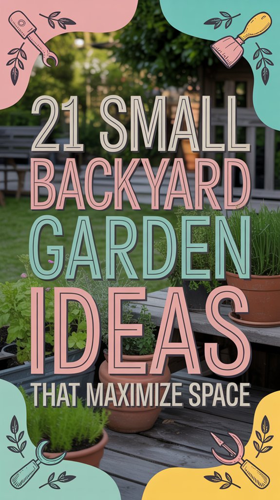 21 Small Backyard Garden Ideas That Maximize Space - Home Stylistica