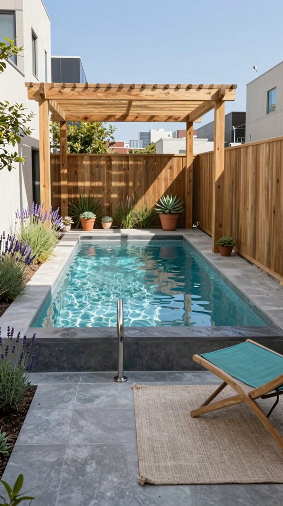 19 Small Backyard Pool Ideas for Compact Outdoor Spaces 2 compact efficient backyard oasis