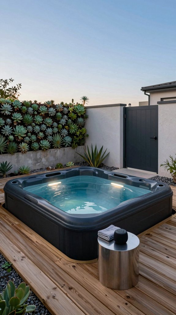 19 Small Backyard Pool Ideas for Compact Outdoor Spaces 11 compact insulated hot tub pool