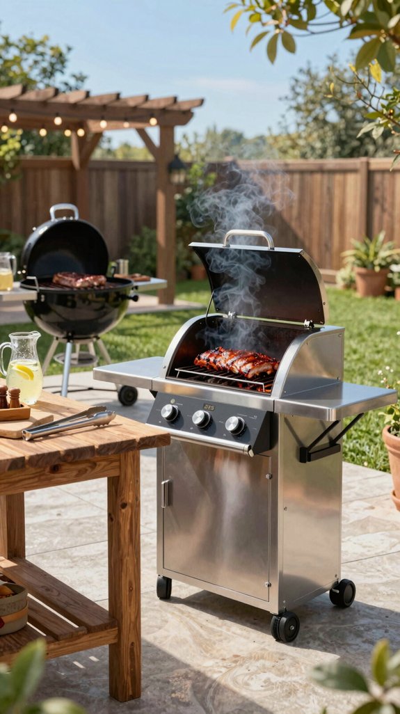 compact insulated smoker