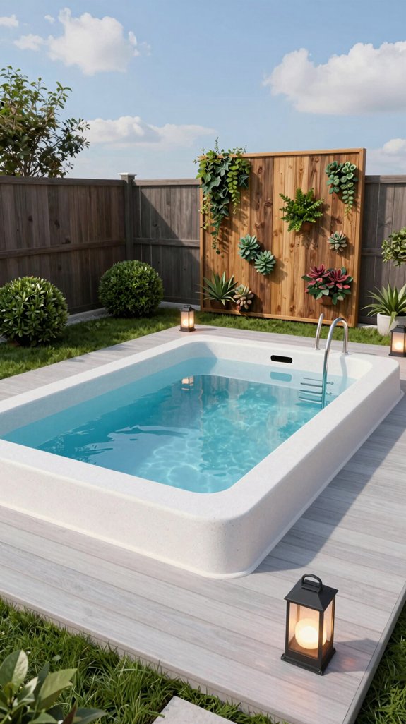 19 Small Backyard Pool Ideas for Compact Outdoor Spaces 12 compact multi level step down pool