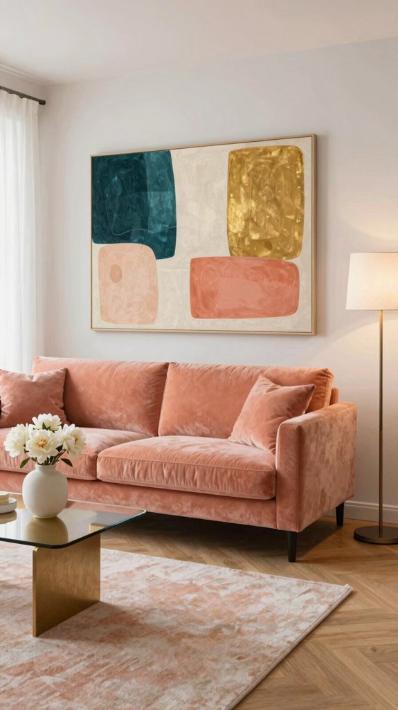 coral peach bold soft harmony
