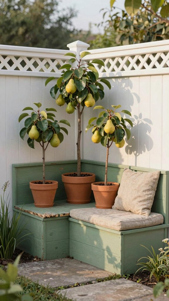cozy dwarf pear nook