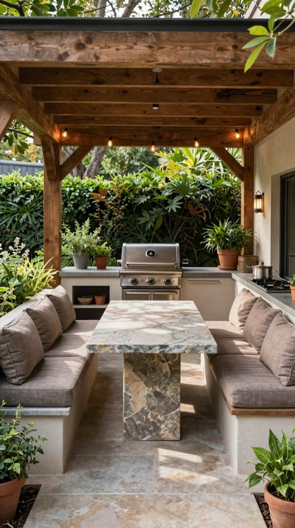 cozy retractable canopy bench