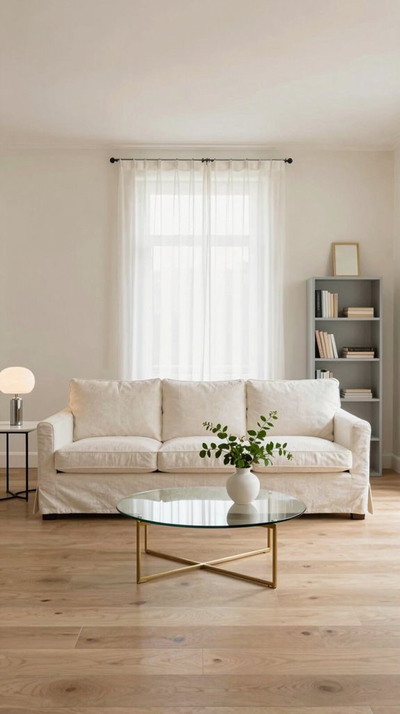 cream walls muted elegance