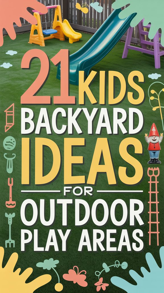 21 Kids Backyard Ideas for Fun Outdoor Play Areas 1 creative backyard play ideas
