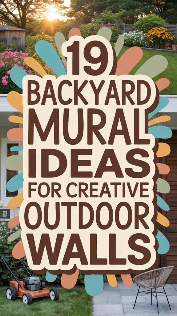 creative outdoor wall murals