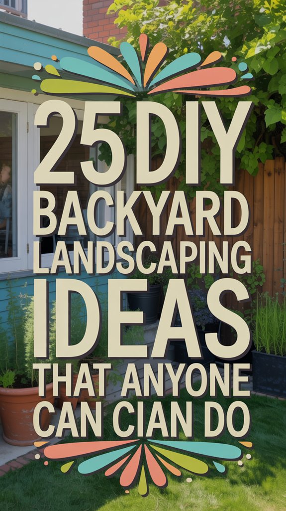 diy backyard landscaping ideas
