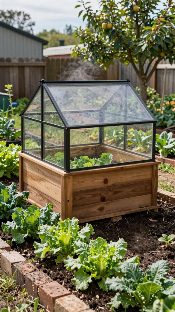 double glazed cold frame