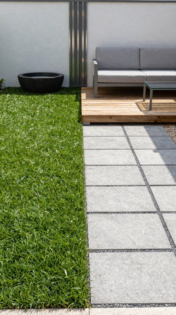durable turf paver pairings