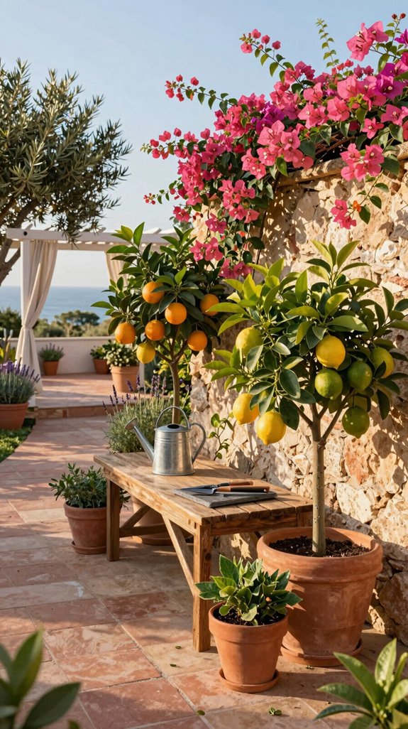 dwarf citrus potting zones