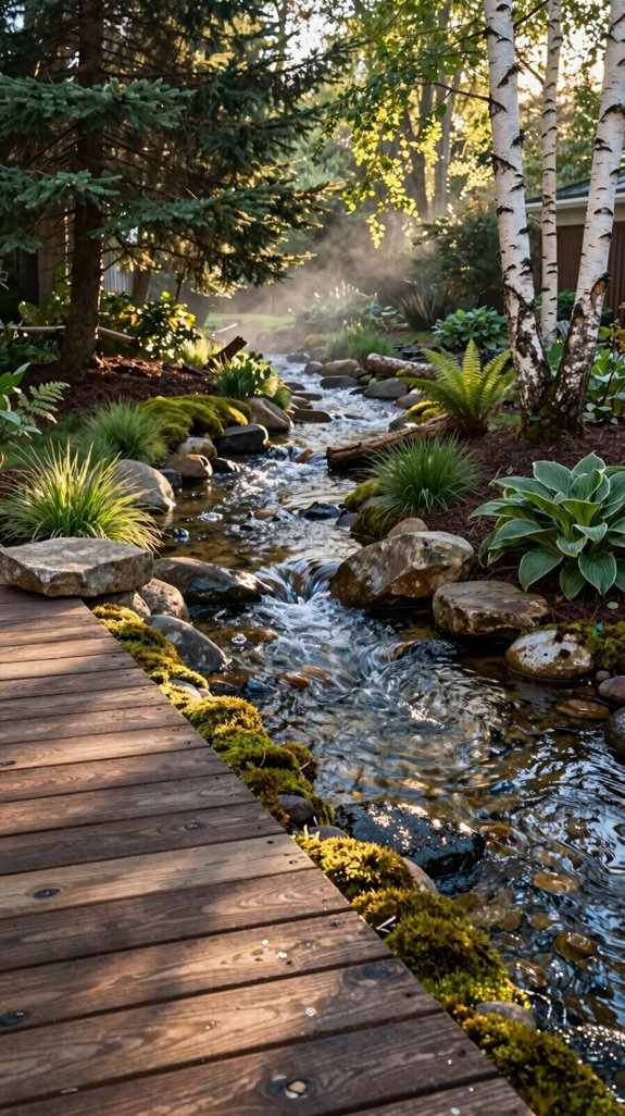 eco friendly forest stream