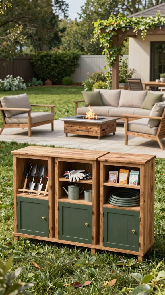 eco friendly modular garden storage
