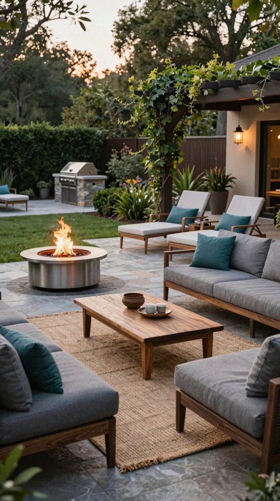 19 House Backyard Ideas for a Beautiful Outdoor Living Space 5 eco modular multi zone outdoor seating