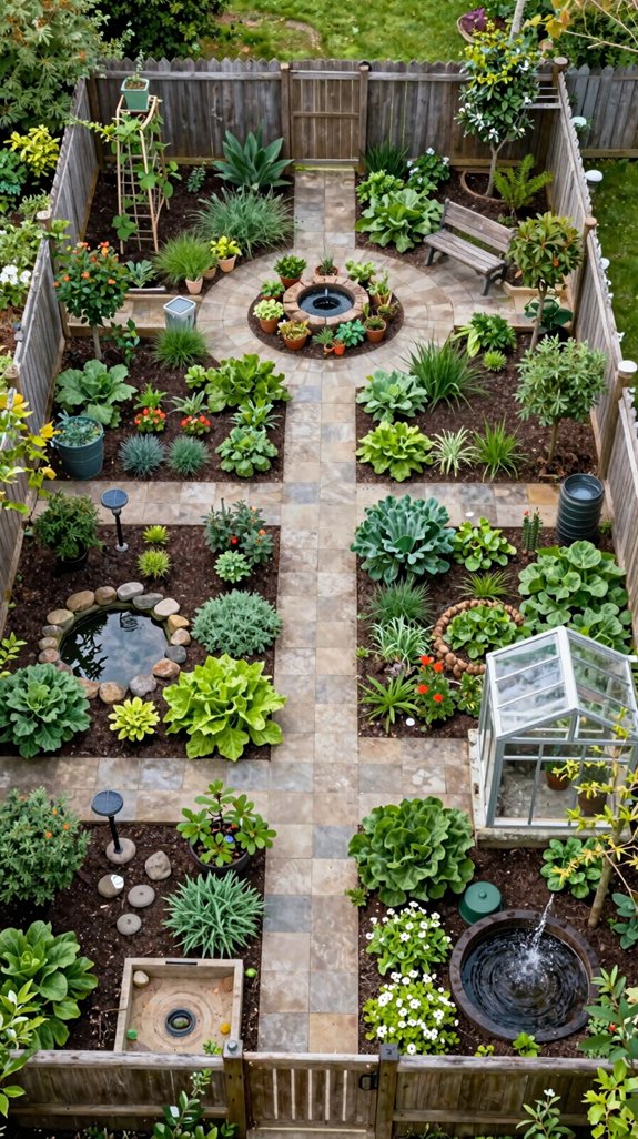 efficient backyard garden planning