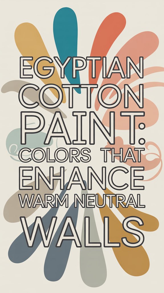egyptian cotton color palette