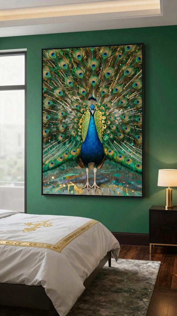 emerald gold abstract gallery