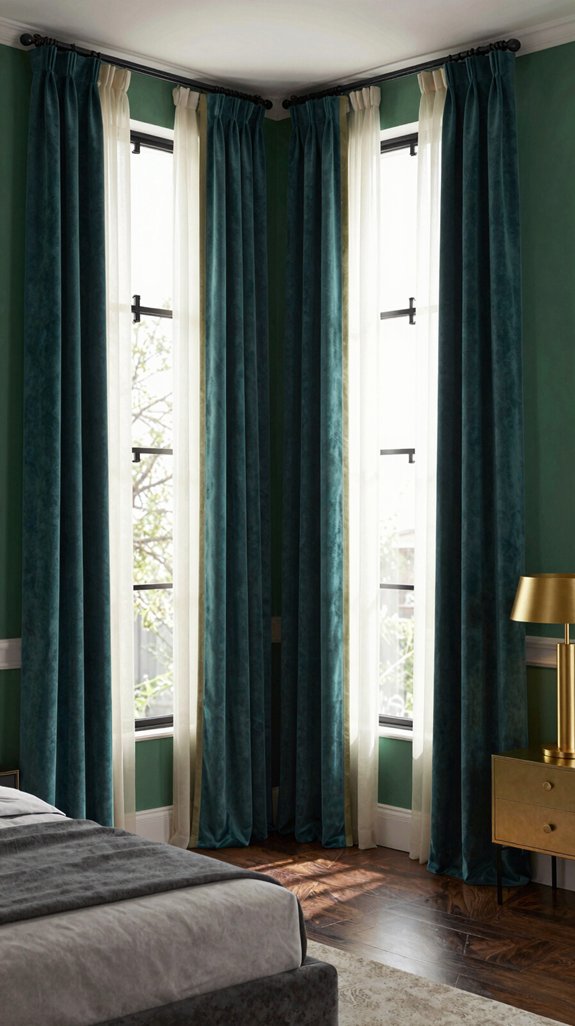 emerald walls sleek framing