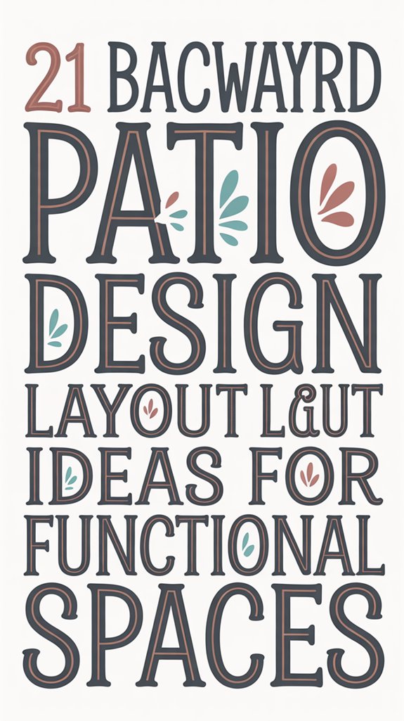 21 Backyard Patio Design Layout Ideas for Functional Spaces 1 functional backyard patio designs