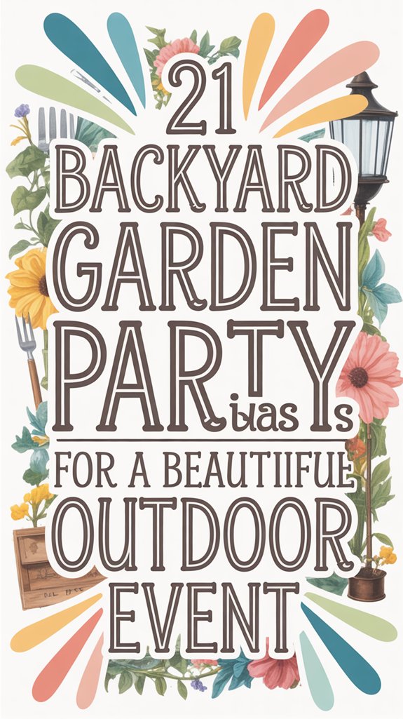 garden party outdoor celebration