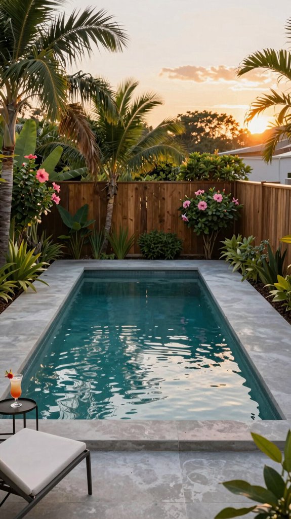 glass bottom pool design